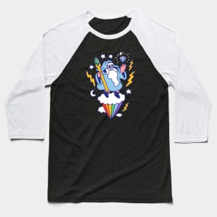 Wizard In The Sky Baseball T-Shirt
